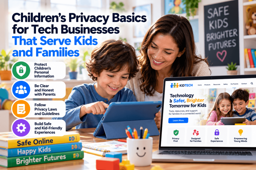 Children’s Privacy Basics for Tech Businesses That Serve Kids and Families